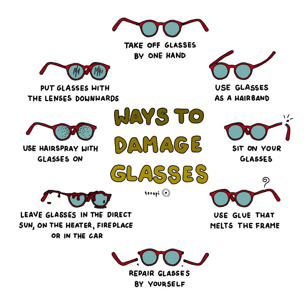 8 ways to ruin your glasses